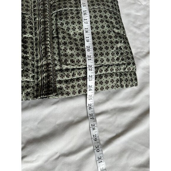 Max Studio London Womens Puffer Vest Size Small Green Black Pockets $188 - Picture 13 of 14